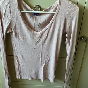Pink V Neck